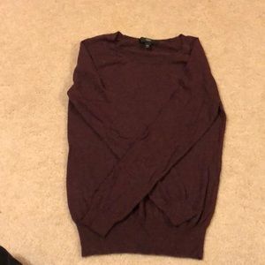 Burgundy Sweater